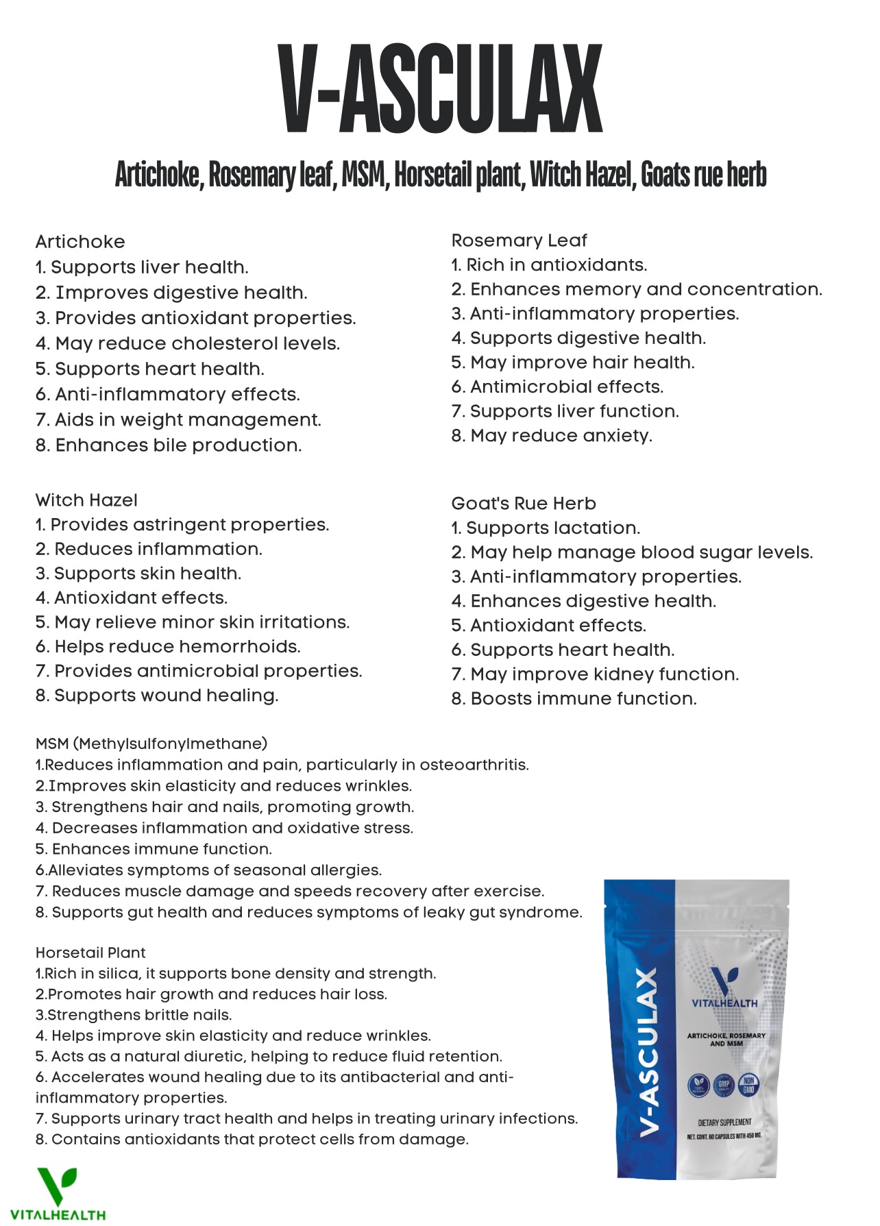 V-ASCULAX (Blood Flow)