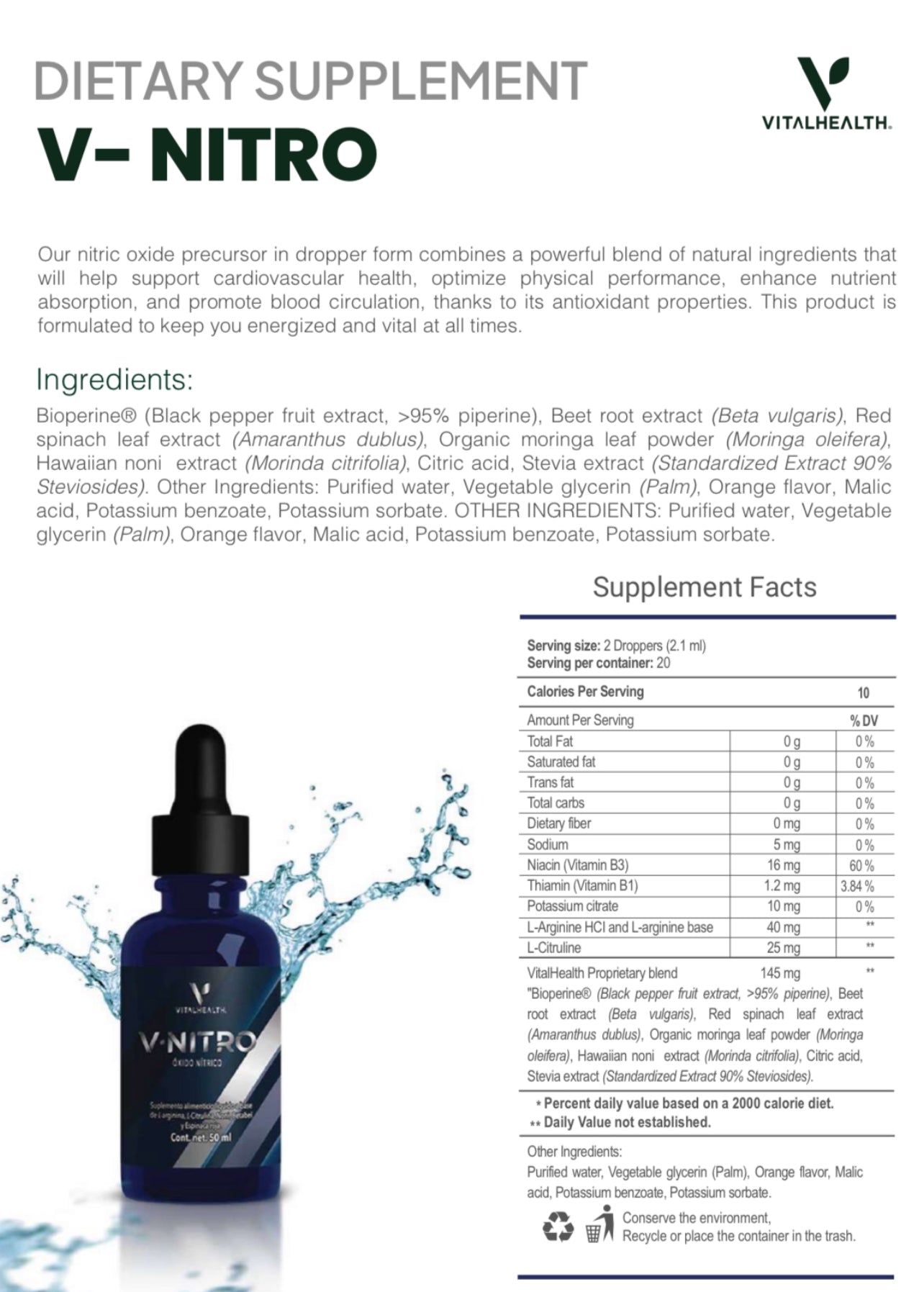 V-NITRO (Cell Regeneration & Libido)