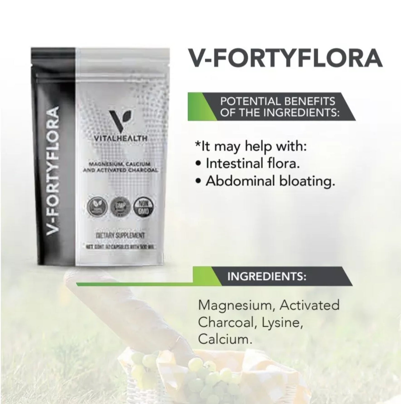 V-FORTYFLORA (Digestion Support)