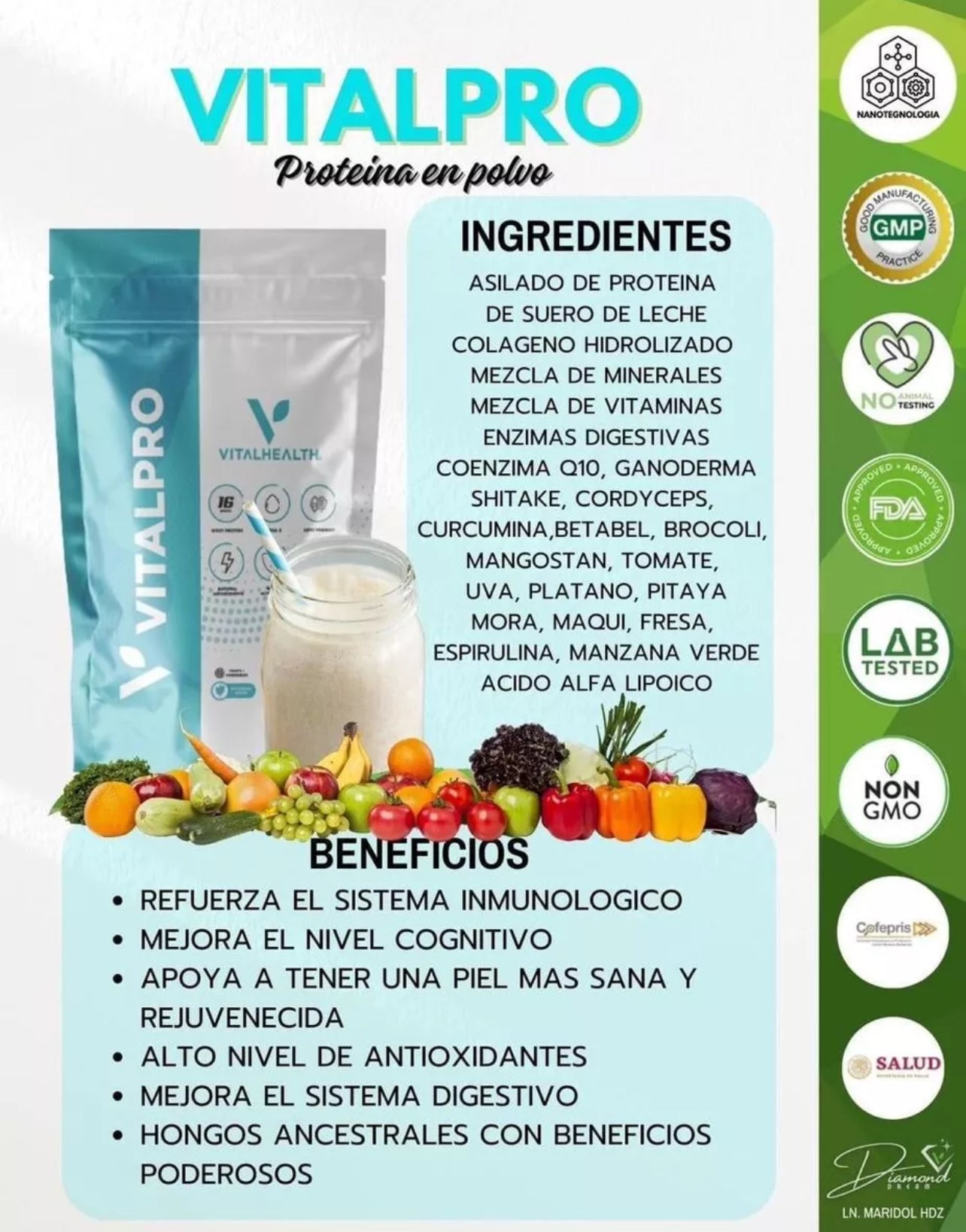 VitalPro protein powder