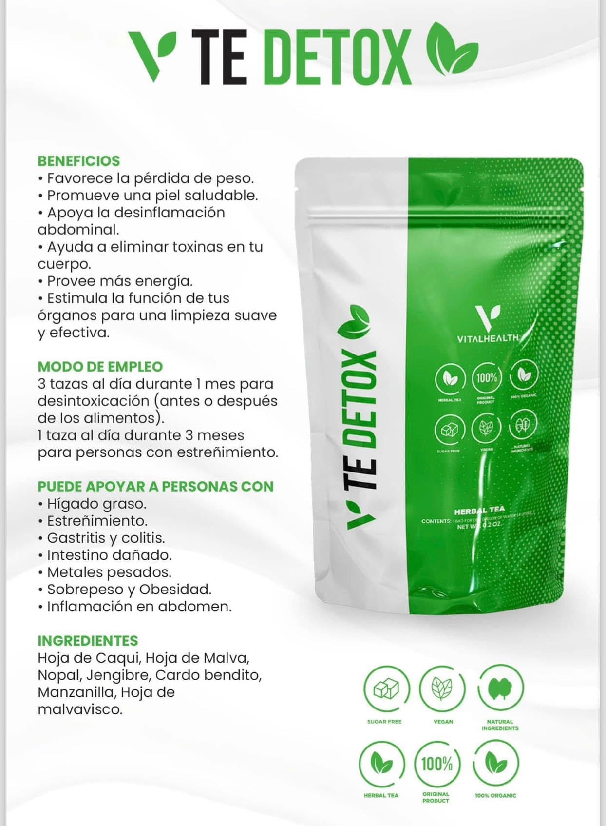 V-TEDETOX (Digestive System Detox)