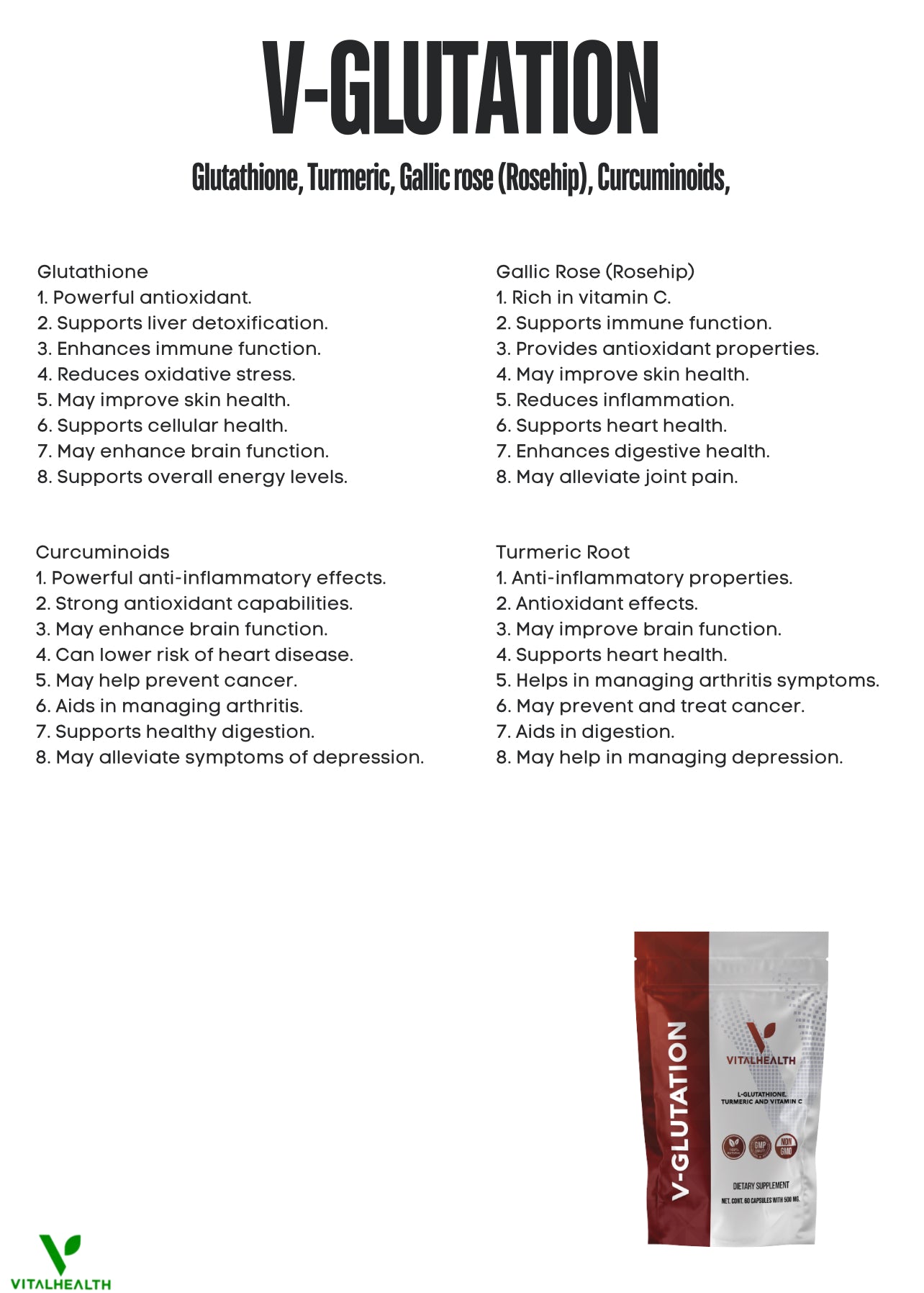 V-GLUTATION (MASTER ANTIOXIDANT)